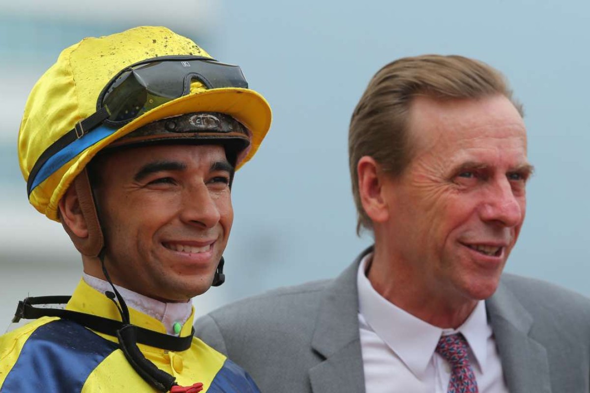 Joao Moreira and John Size. Photos: Kenneth Chan