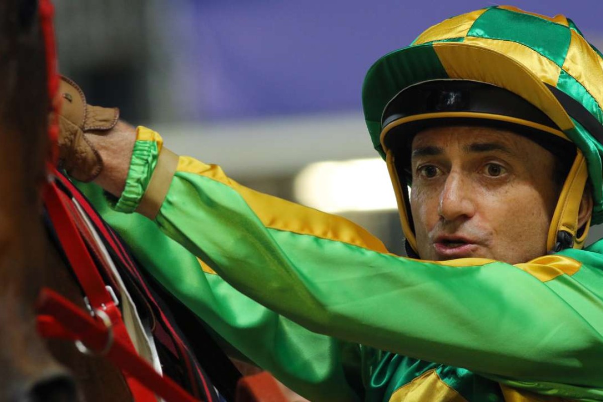 Jockey Douglas Whyte. Photo: Kenneth Chan.