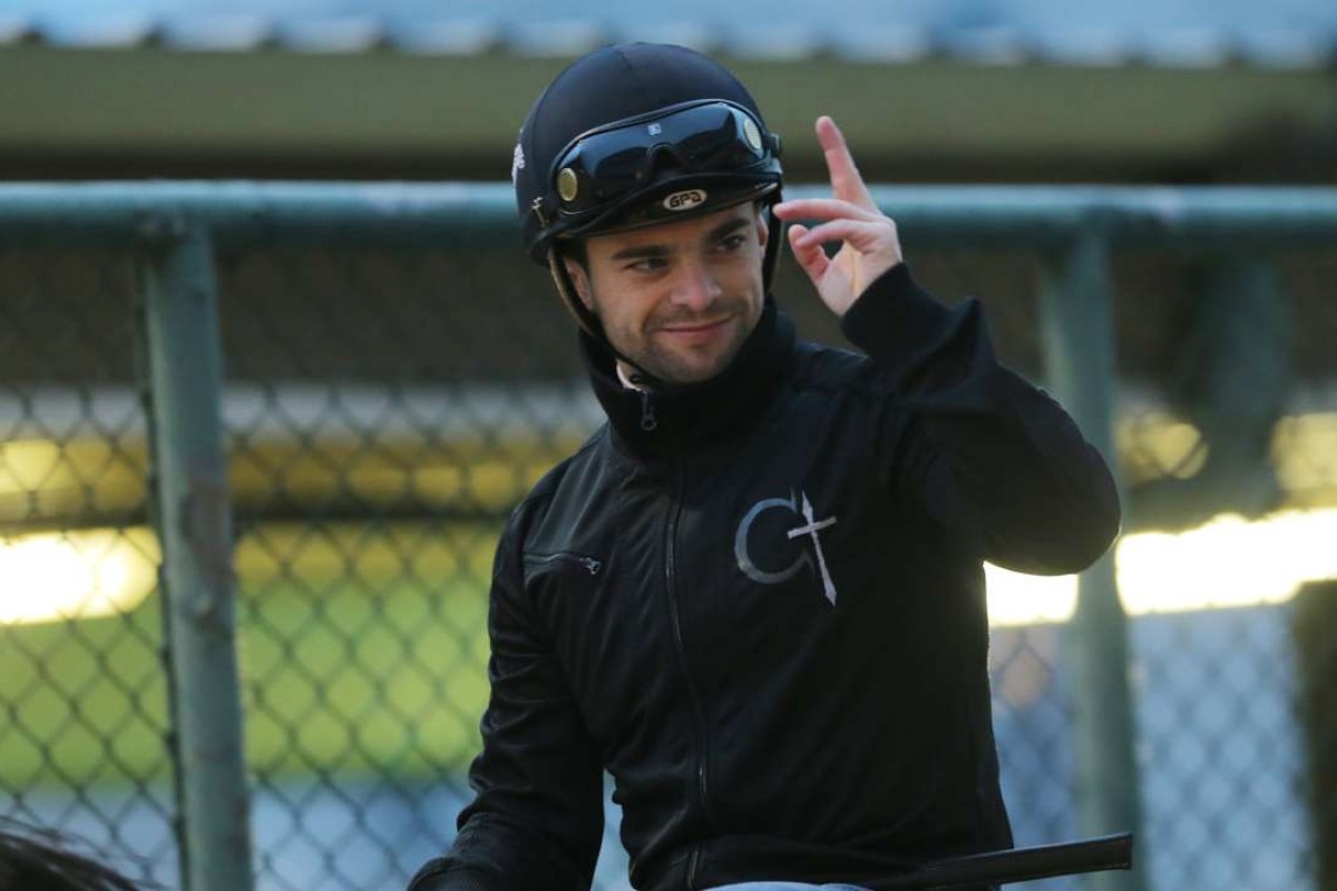 Jockey Umberto Rispoli hopes to return to racing at Sha Tin on January 22. Photos: Kenneth Chan