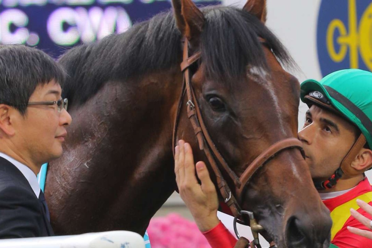 Japanese trainer Noriyuki Hori and Joao Moreira have already teamed to win Group One races at Sha Tin, including the 2016 Champions Mile with Maurice. Photos: Kenneth Chan