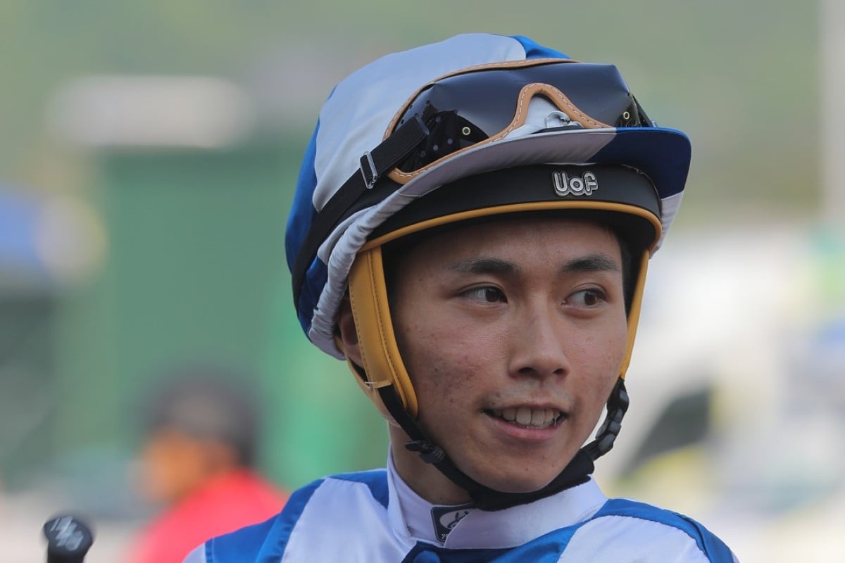 Matthew Poon after his sixth win of the season on Kingsfield. Photos: Kenneth Chan.