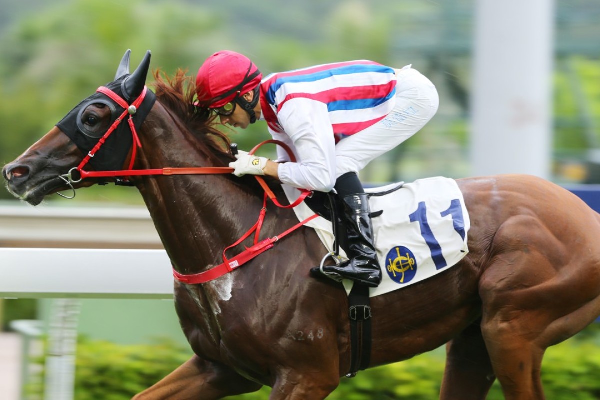 Joao Moreira sits tight at Calculation cruises to victory in his Hong Kong debut. Photos: Kenneth Chan