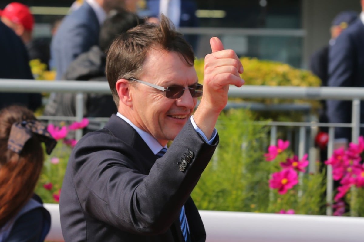 Trainer Aidan O’Brien follows the Hong Kong races closely from Ireland. Photos: Kenneth Chan