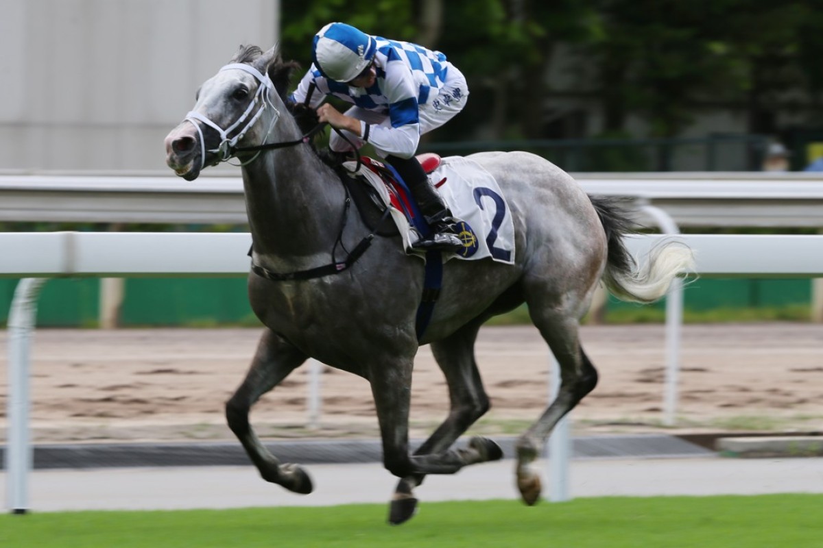 Silverfield wins at Sha Tin in September. Photos: Kenneth Chan