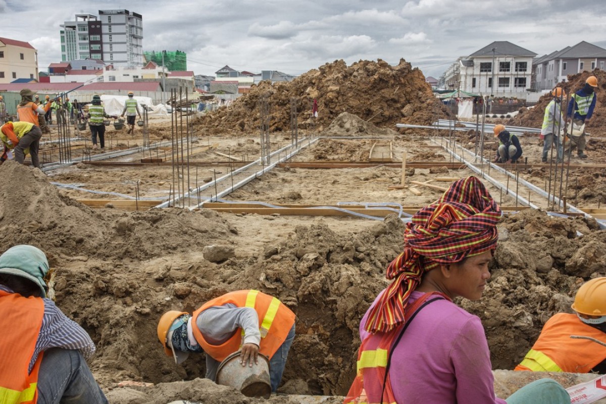 Asian demand for cement destroys stunning cliffs in Cambodia