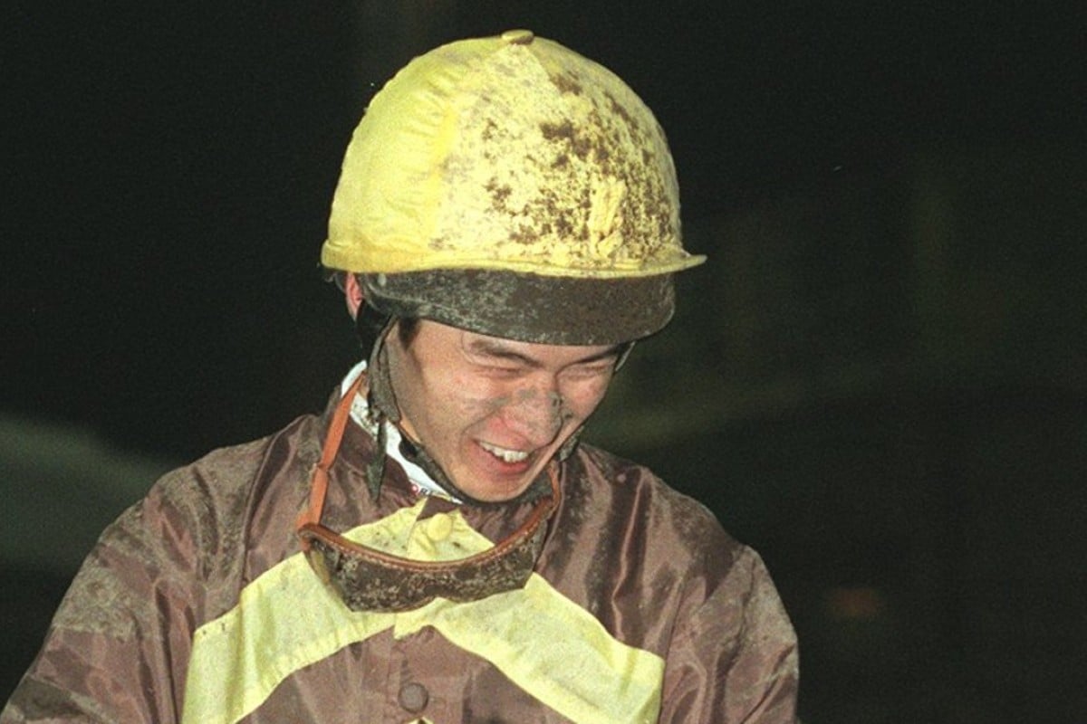 John Mok, as an apprentice rider in 1999, flashes a smile after winning aboard Polar Star at Sha Tin on January 13. Photo: SCMP
