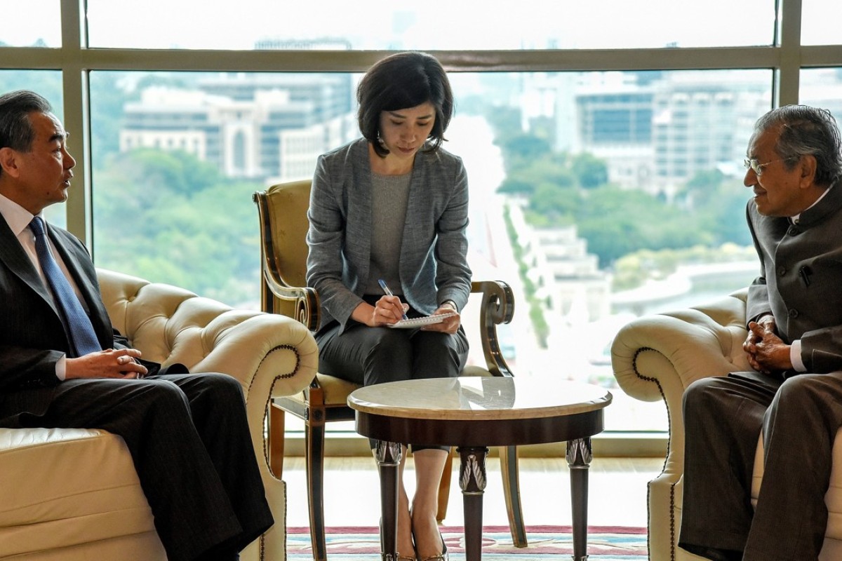 Image result for wang yi mahathir