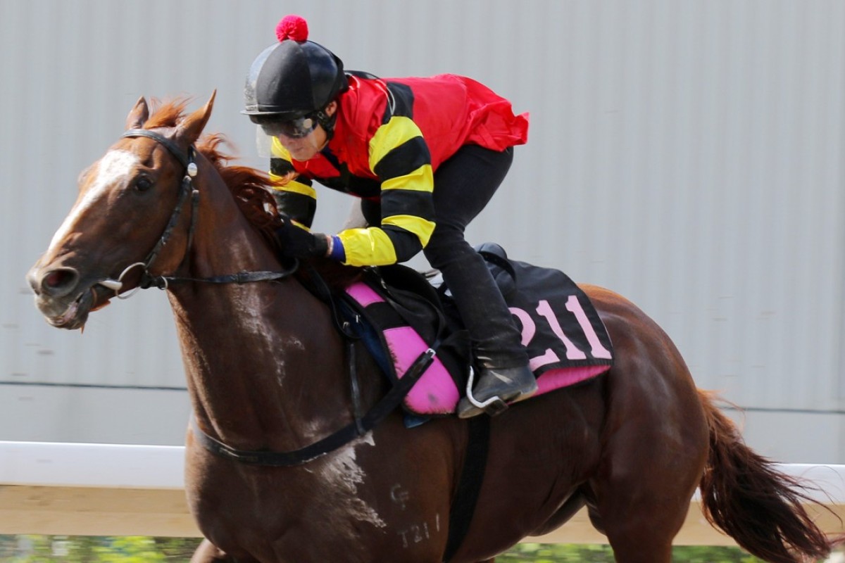 Keith Yeung trials Lucky Bubbles. Photos: Kenneth Chan