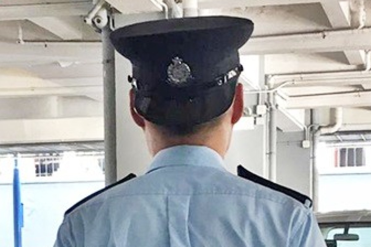 The photo was taken in Hung Hom police station car park. Photo: Handout