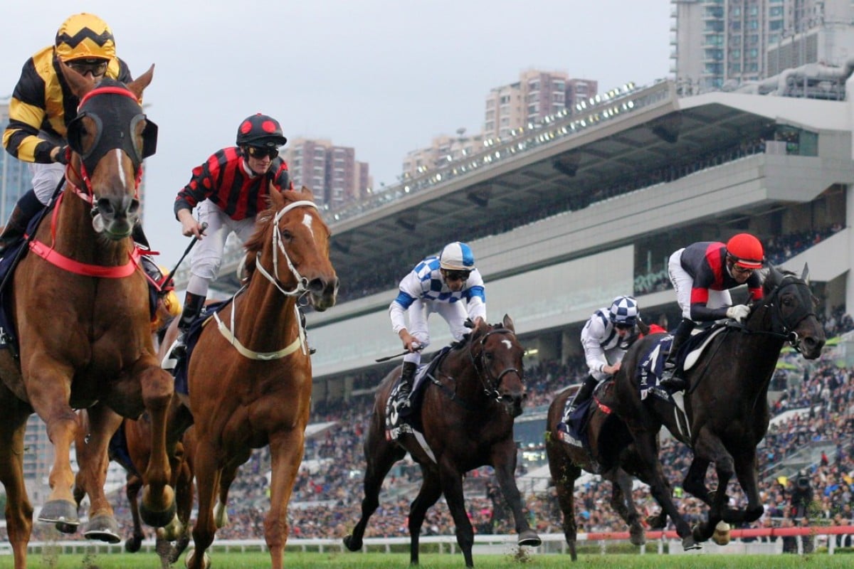 Glorious Forever wins the Hong Kong Cup. Photos: Kenneth Chan