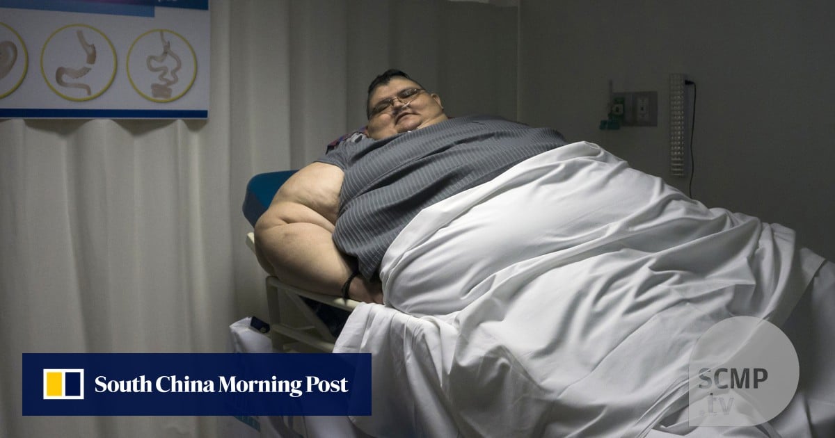 One big resolution world's fattest man aims for half South China